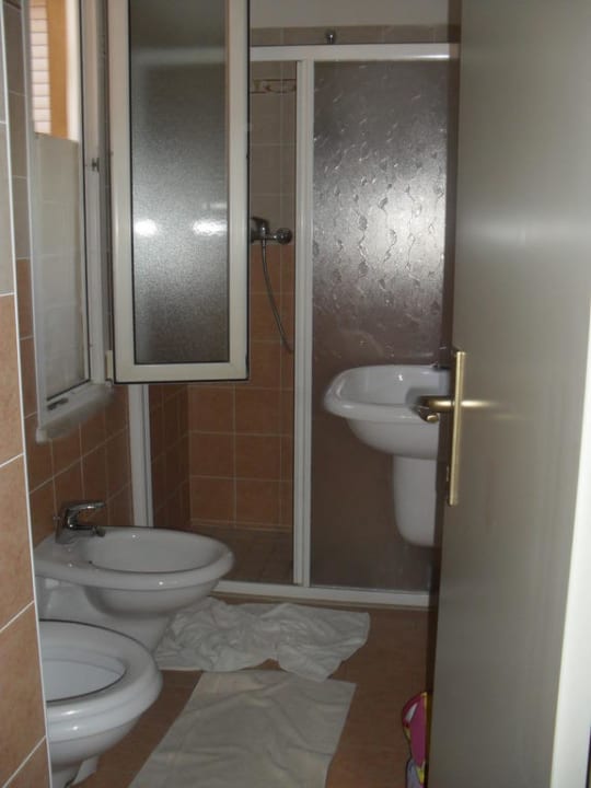 Badezimmer Hotel Giulio Cesare