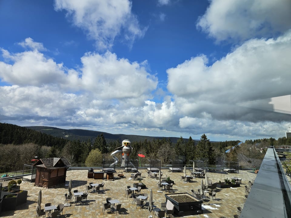Ausblick The Grand Green - Familux Resort