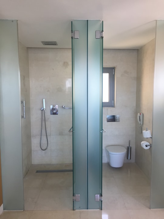 Deluxe Room Badezimmer Lindos Blu, Luxury Hotel & Suites - Adults only