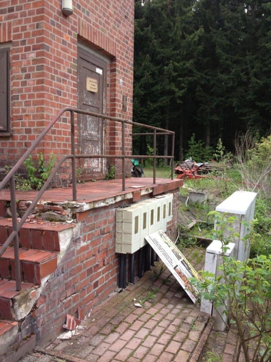Ein Teil der Anlage - direkt neben unserer Terrasse Hotel Ferienpark Merkelbach