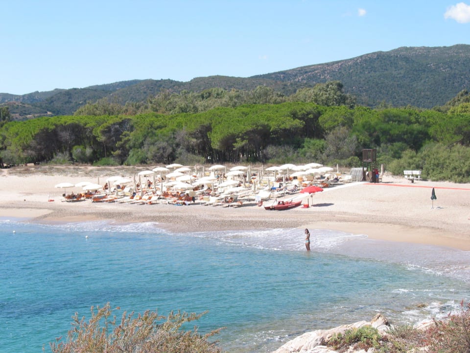 Strand nach 50m zu erreichen Residence Porto Corallo