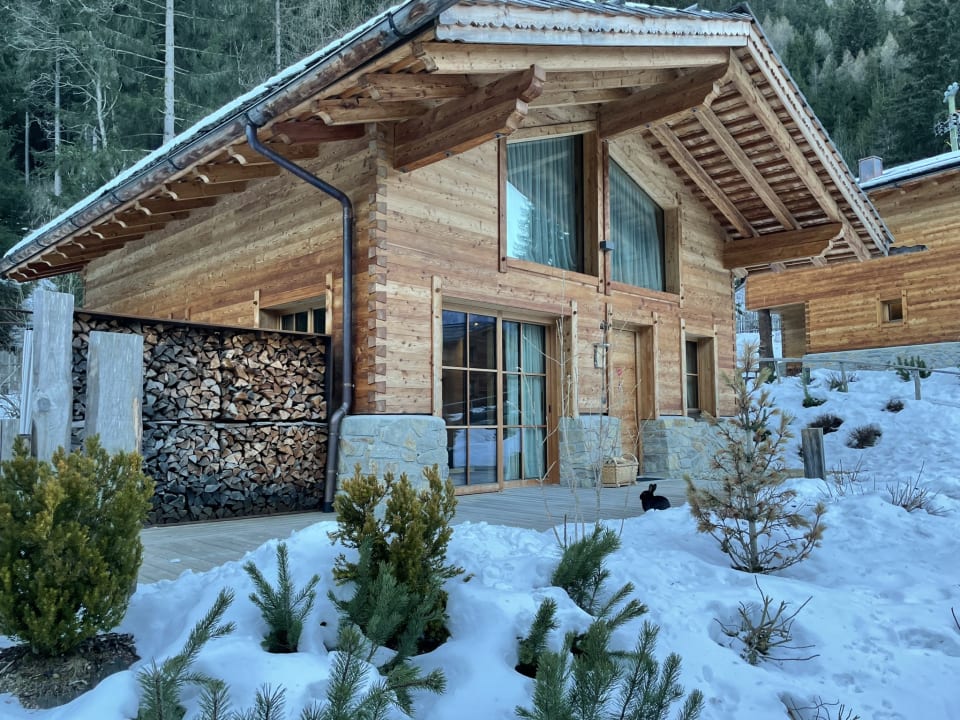 Außenansicht Chalets Valsegg