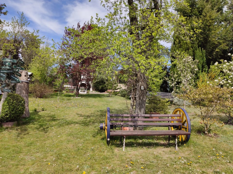 Gartenanlage Ferienhaus Siegmund