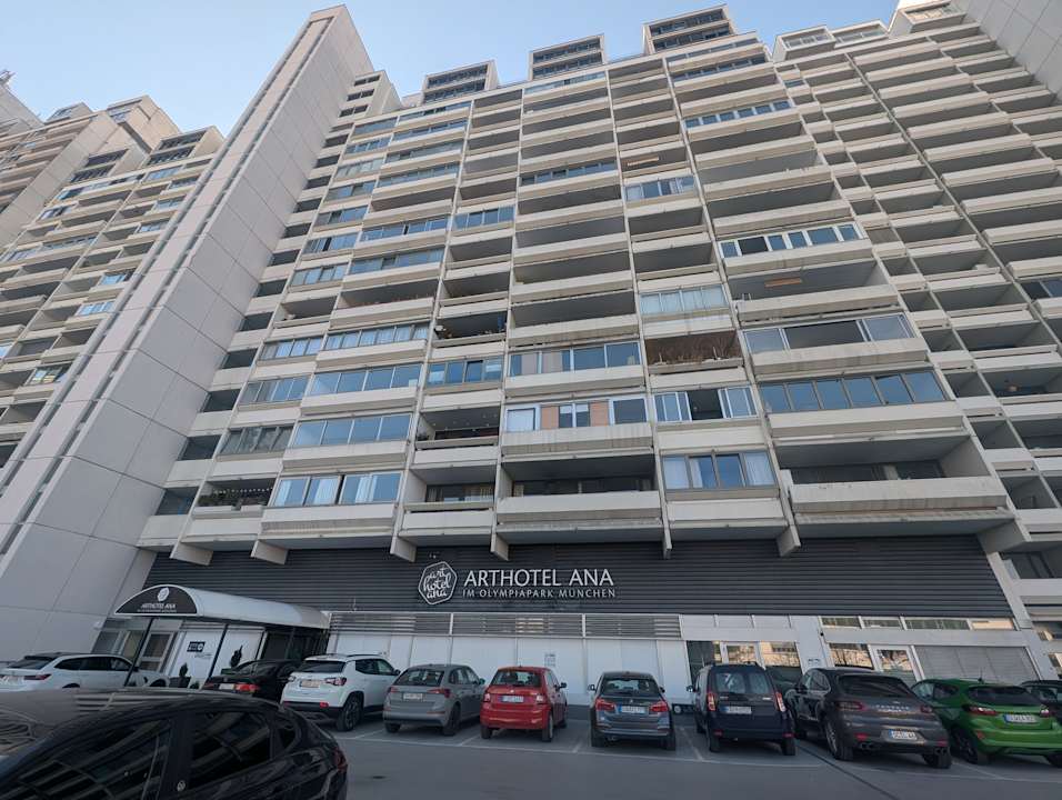 Außenansicht Arthotel ANA im Olympiapark