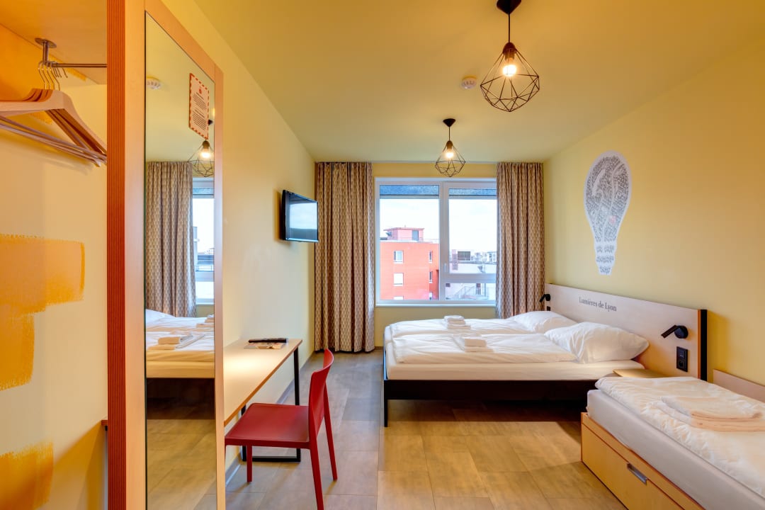 Zimmer MEININGER Hotel Lyon Centre Berthelot