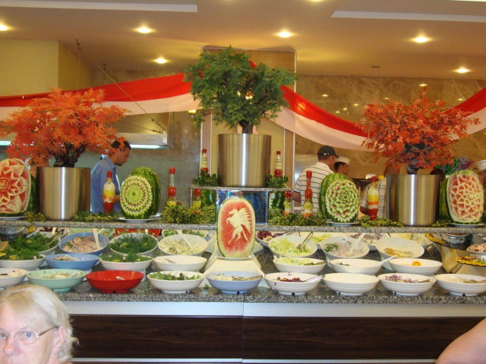 Teil des sehr leckeren Büffets Hane Family Resort