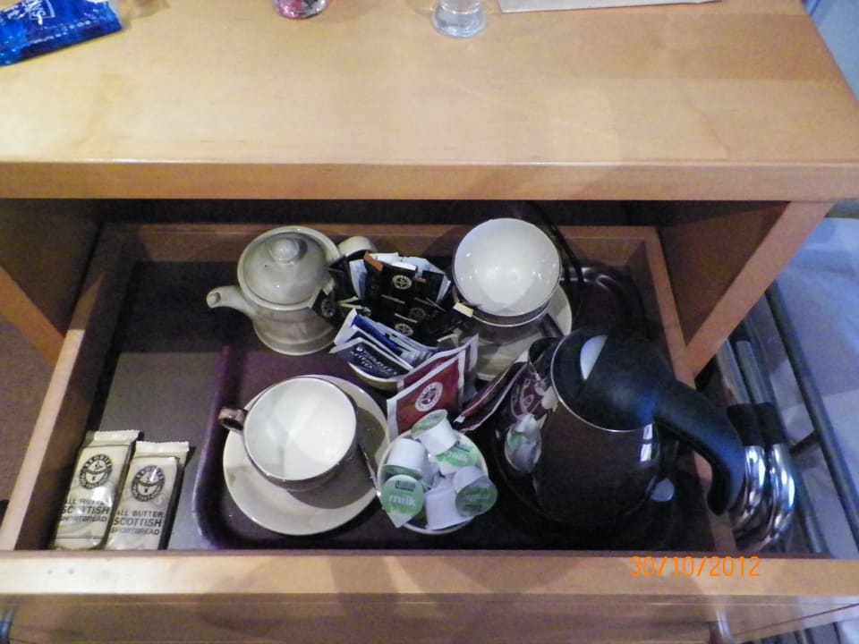 Kostenlose Getränke versteckt im Schrank Hotel Murraypark