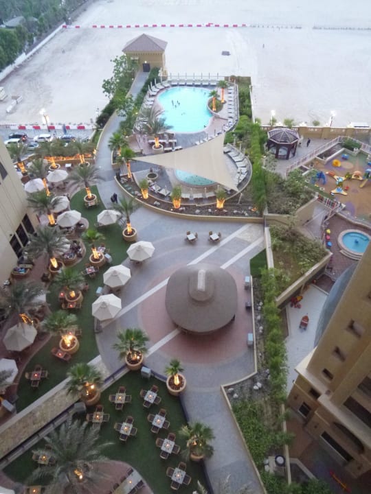 Blick vom Balkon Amwaj Rotana Jumeirah Beach Residence