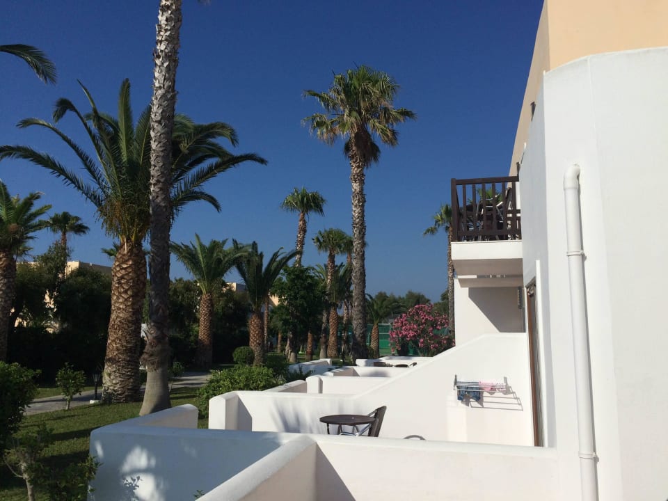 Ausblick von der Terrasse Atlantica Marmari Beach