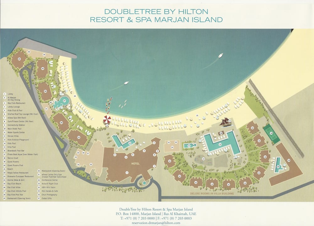 Sonstiges DoubleTree by Hilton Resort & Spa Marjan Island