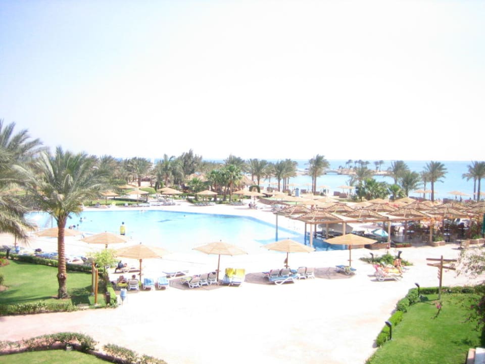 Pool- und Meerlandschaft Continental Hotel Hurghada