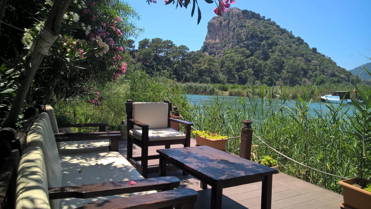 Ruheinsel direkt am Fluß Dalyan Resort