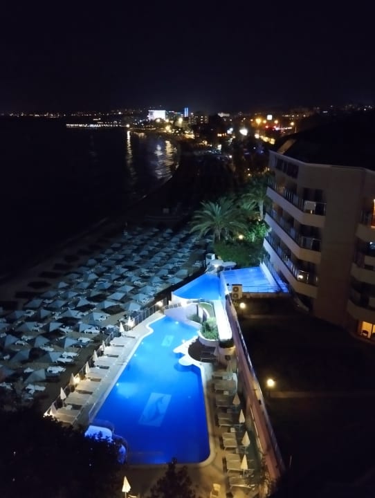 Ausblick Aska Hotel Just in Beach