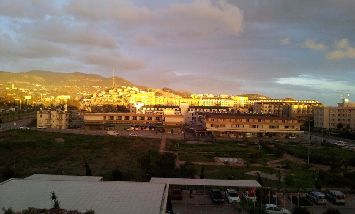 Ausblick vom Hotelzimmer, herrlich! Solivia Hotel