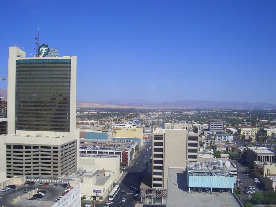 Aussicht vom Zimmer Hotel Golden Nugget
