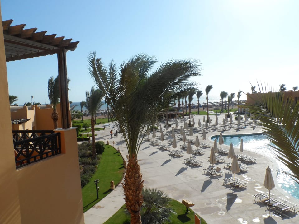 Blick vom Balkon Stella Beach Resort & Spa Makadi Bay