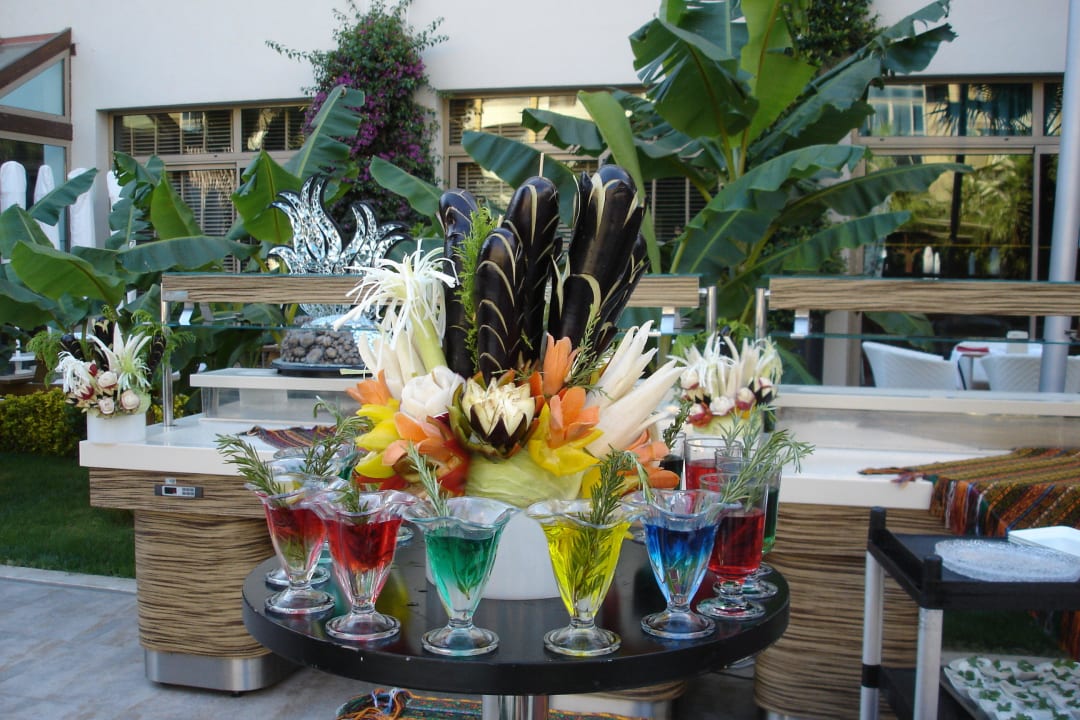 Vorbereitung zum Türkischen Abend Port Side Resort Hotel