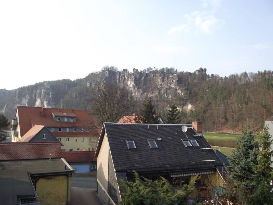Blick zur Bastei Ettrich's Hotel