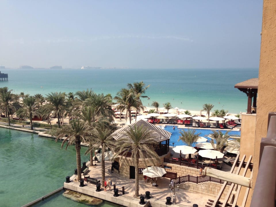 Blick vom Balkon Jumeirah Mina Al Salam