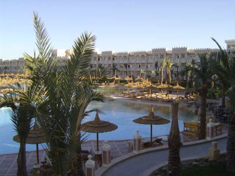 Zimmerausblick auf den Pool Pickalbatros Palace Resort