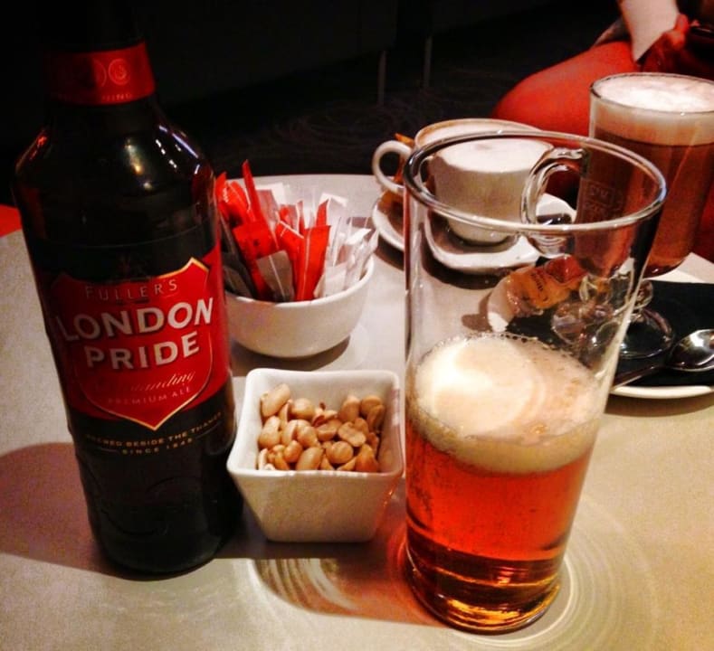 Englisches Bier  Hotel Novotel London Waterloo