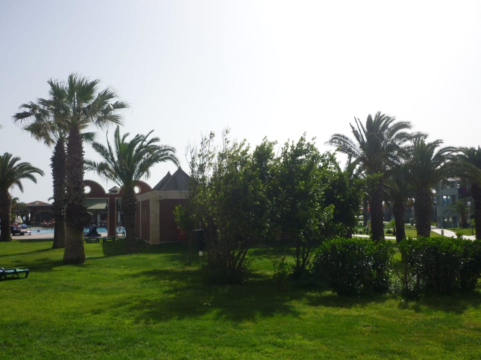 Blick auf runden Pool Megasaray Club Belek