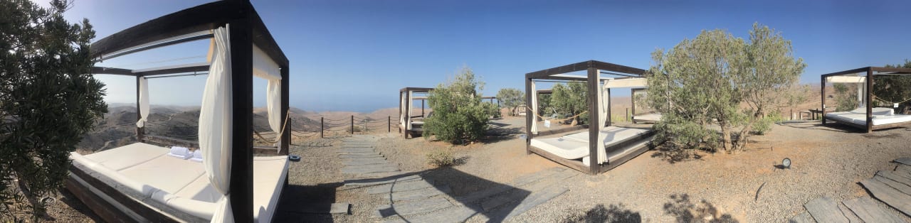 Liegen auf dem Dach für 35,-€/Tag mietbar  Salobre Hotel Resort & Serenity