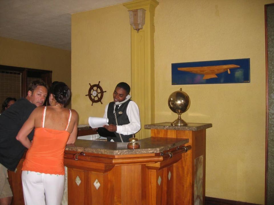 Rezeption Paradis Beachcomber Golf Resort & Spa