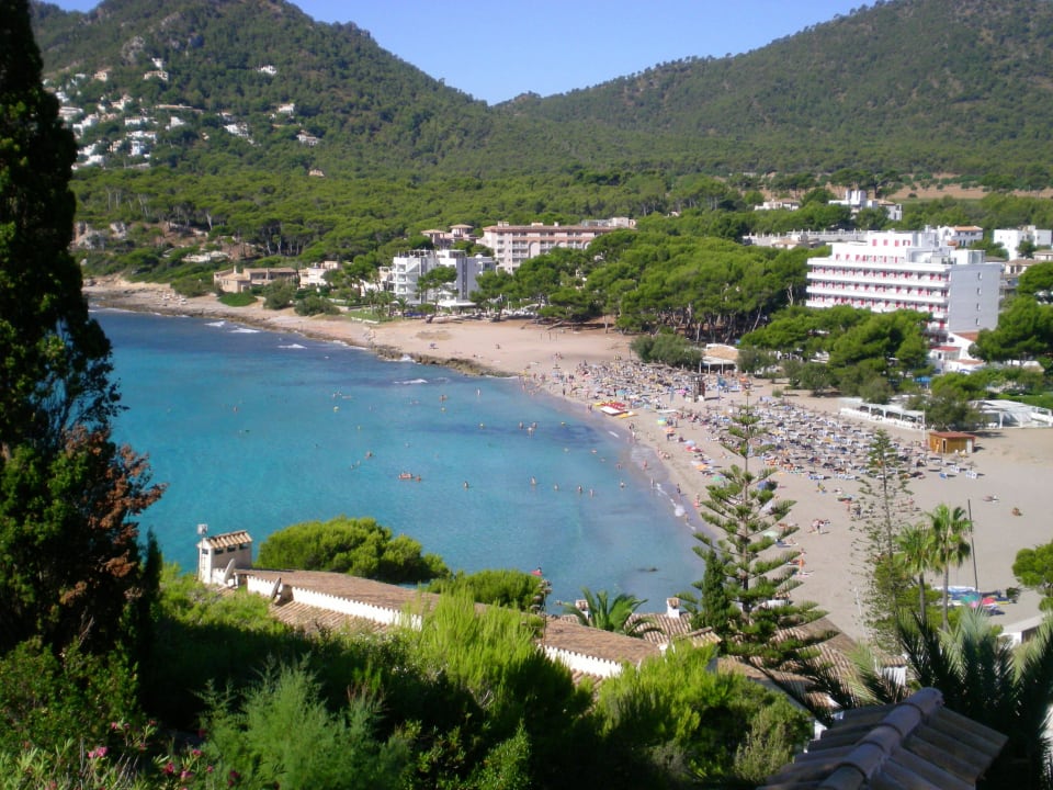 Blick auf die Bucht von Canyamel Universal Hotel Laguna