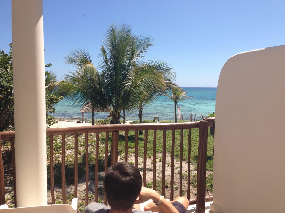 Ausblick Balkon Zimmer 726 Akumal Bay Beach & Wellness Resort