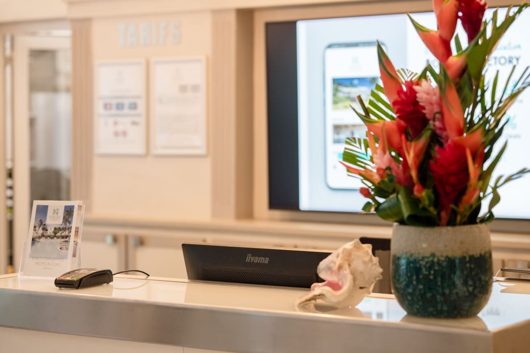 Lobby Hotel La Pagerie Trois Ilets