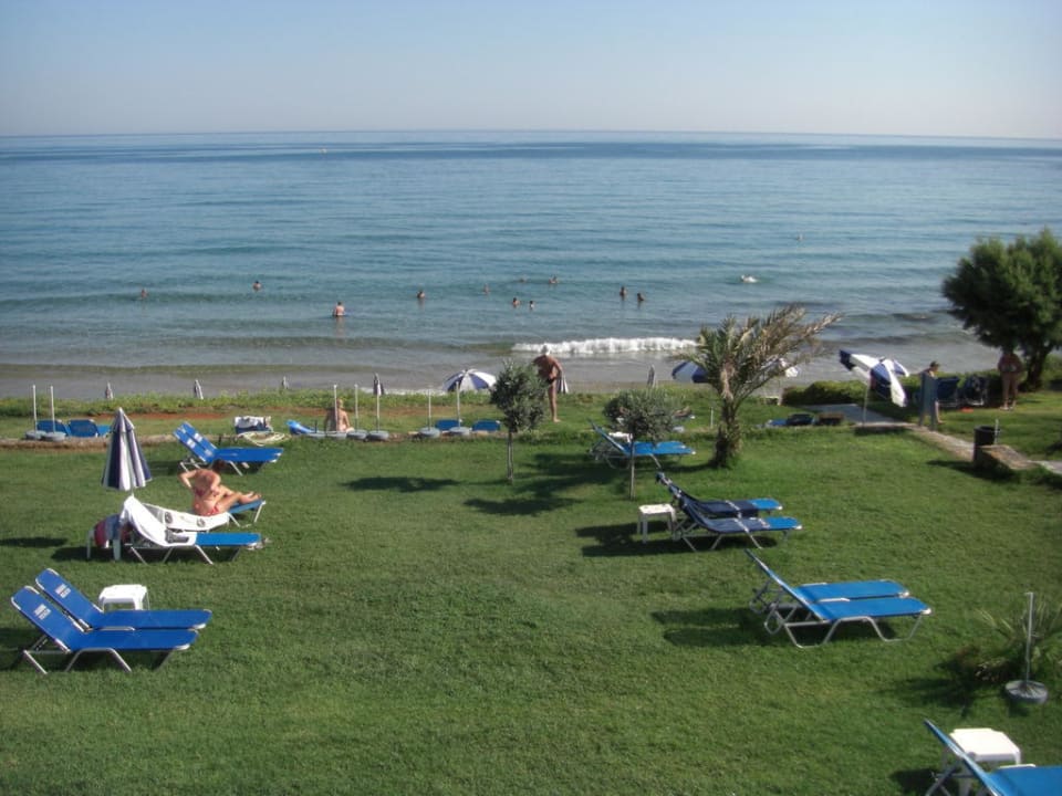 Ausblick vom Hotelzimmer Hotel Ariadne Beach