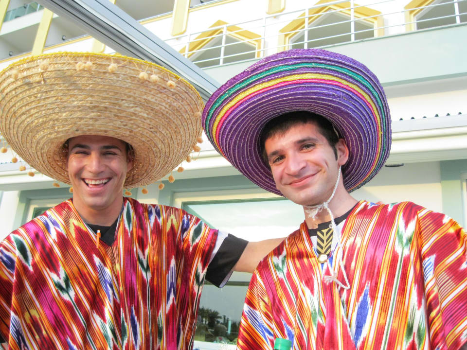 Mexikanischer Abend mit netten Kellnern Hotel Delphin Imperial