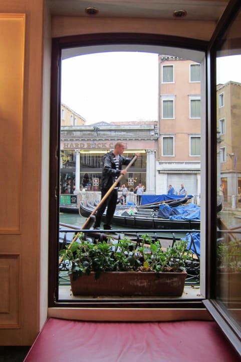 Blick aus der Lobby Albergo Cavalletto & Doge Orseolo