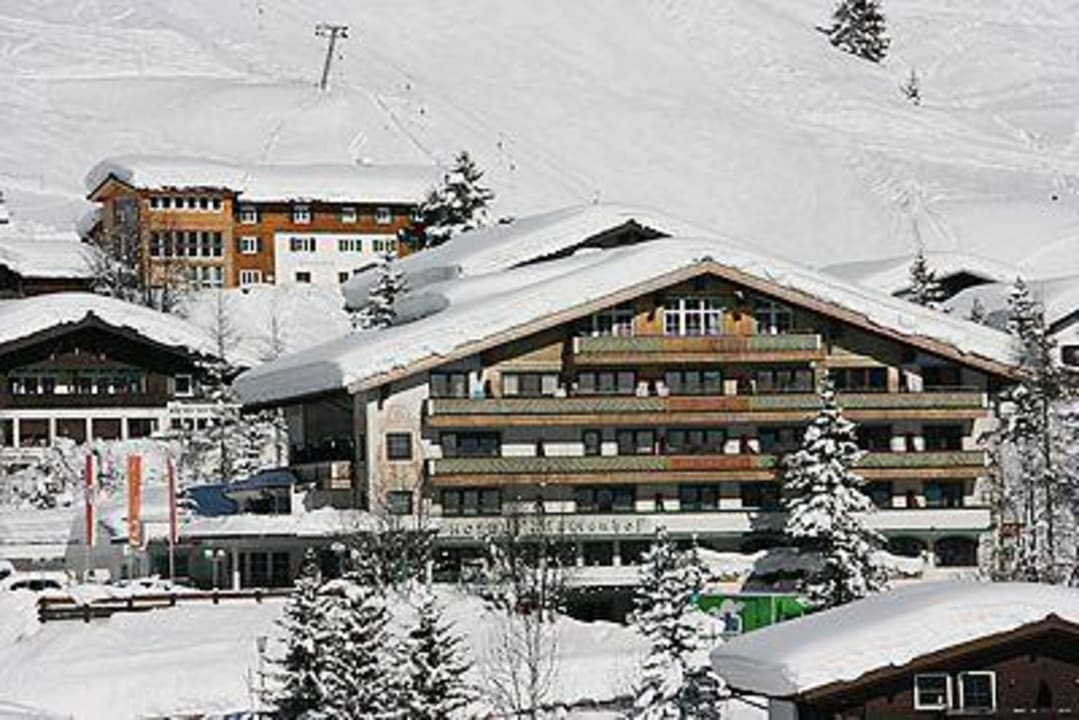 Aussenaufnahme Hotel Plattenhof Lech