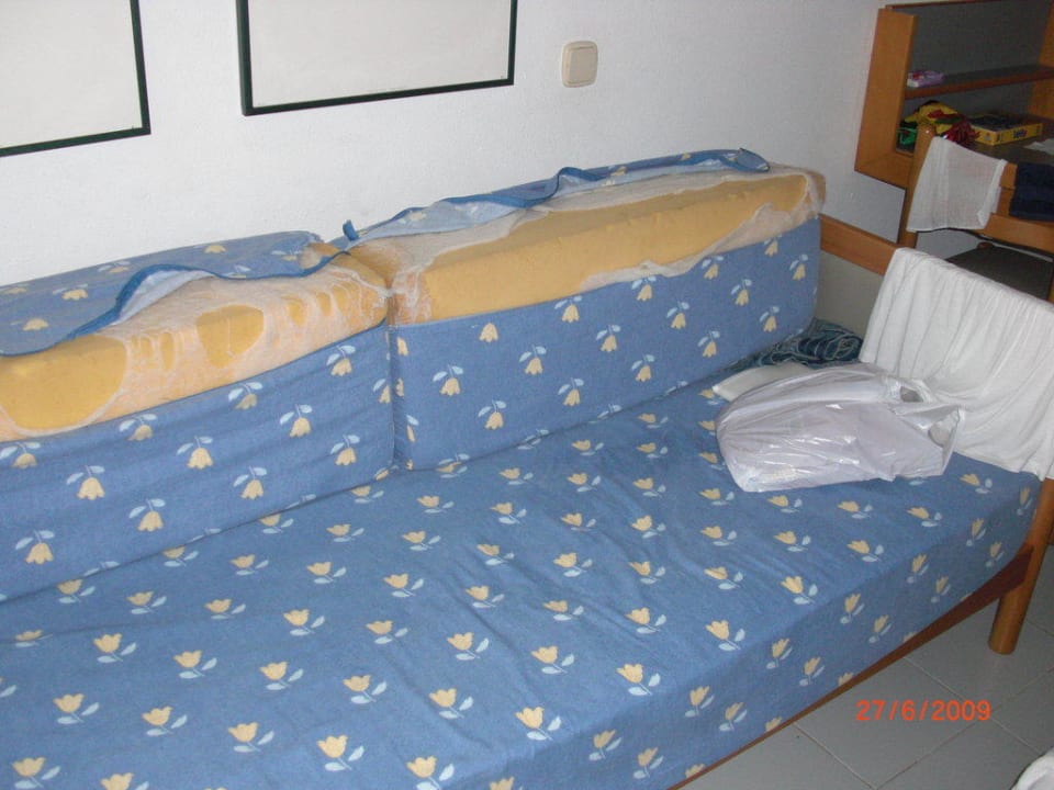 Abgenutzte Sofa Hipotels Mediterraneo Club