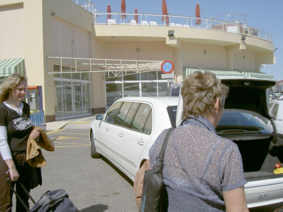 Ankunft am Hotel Hotel Atlantic Beach Club