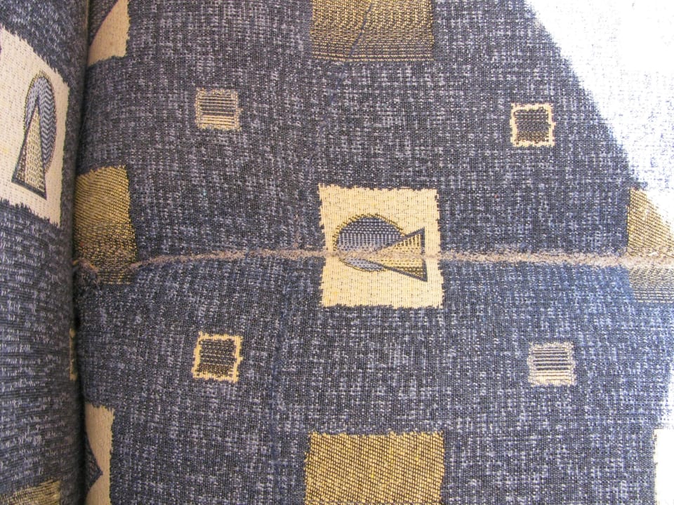 Sand auf dem Sofa Fewo 2.5 Haus Arkonablick