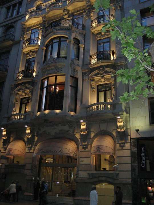 Abendstimmung Hotel Montecarlo