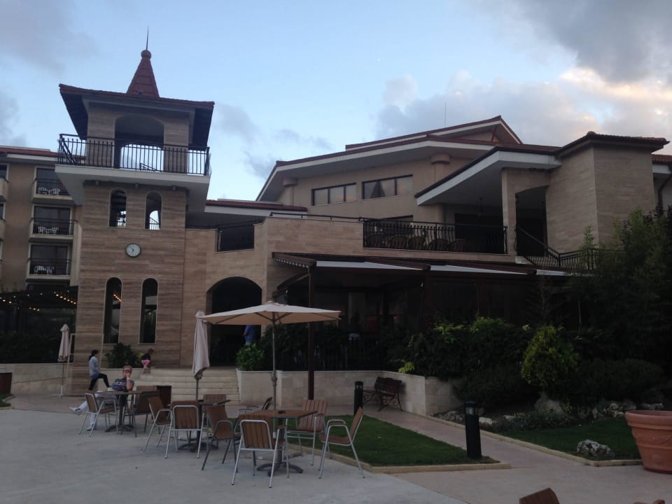 Weg zum Hauprestaurant HVD Clubhotel Miramar