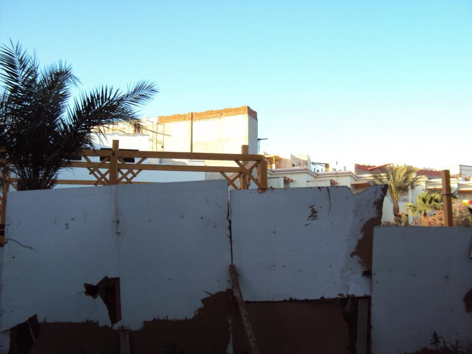 Bauzaun The Grand Hotel Hurghada