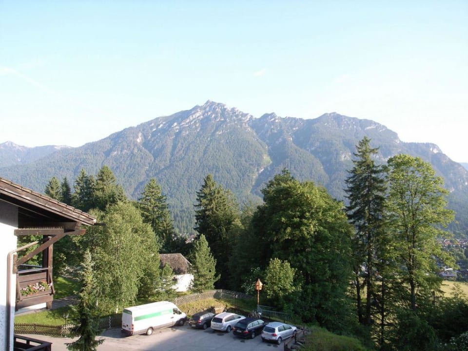 Blick aus der Suite Riessersee Hotel