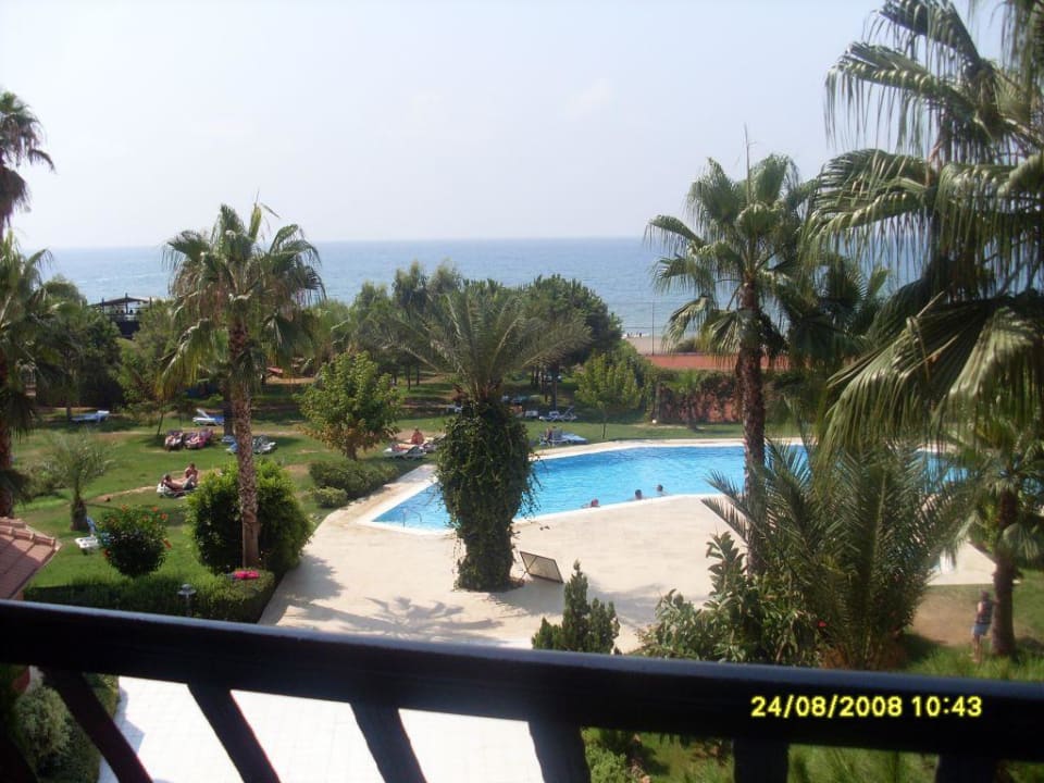 Blick vom Balkon Club Turtas Beach Hotel