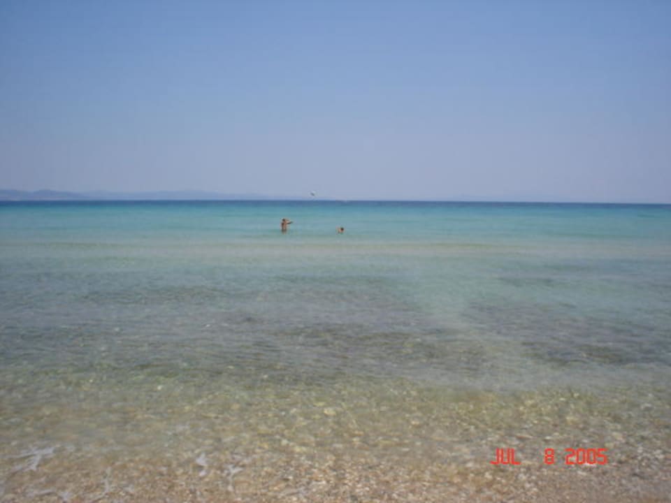 Strand von Kalithea Ammon Zeus Luxury Beach Hotel