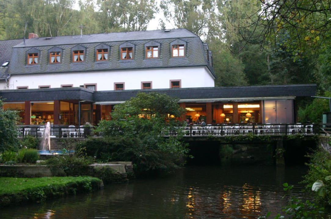 Terrasse Land-gut-Hotel Heidsmühle