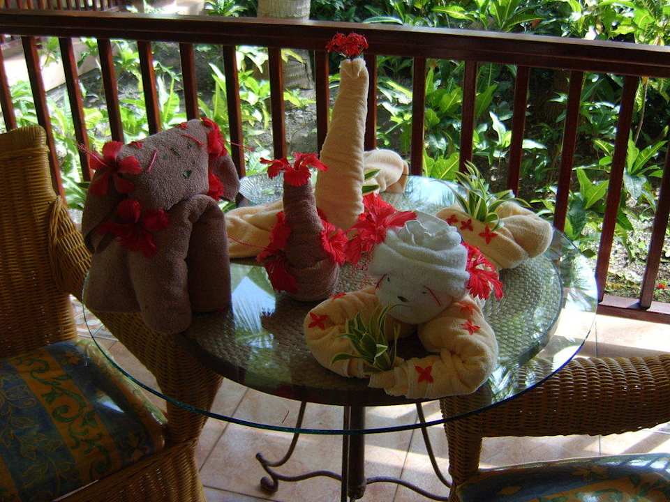 Tischdeko Hotel Riu Bambu