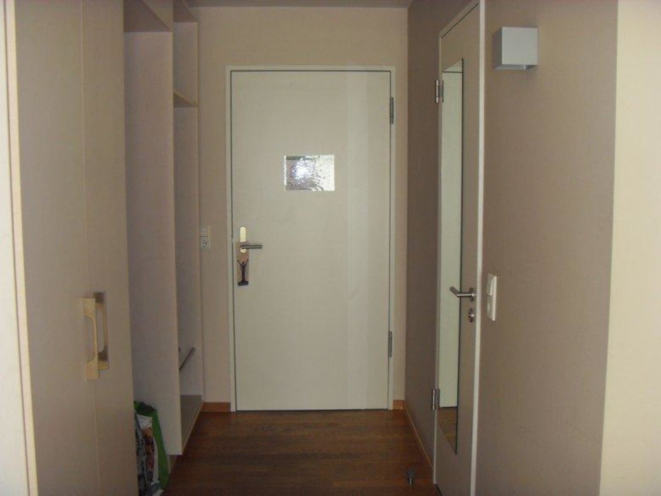Flur und Schrank Nymphe Strandhotel & Apartments
