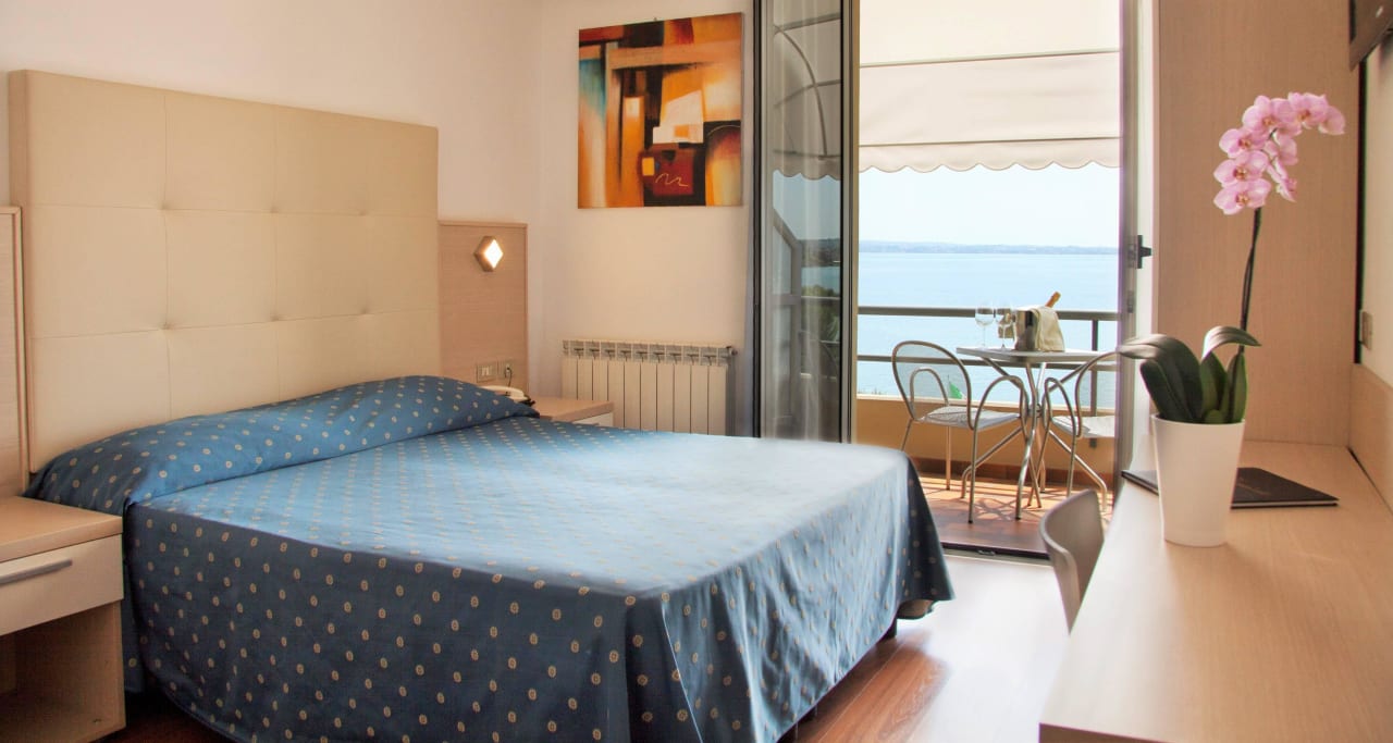 Superior Zimmer mit Balkon Seeblick Hotel Ca' Serena