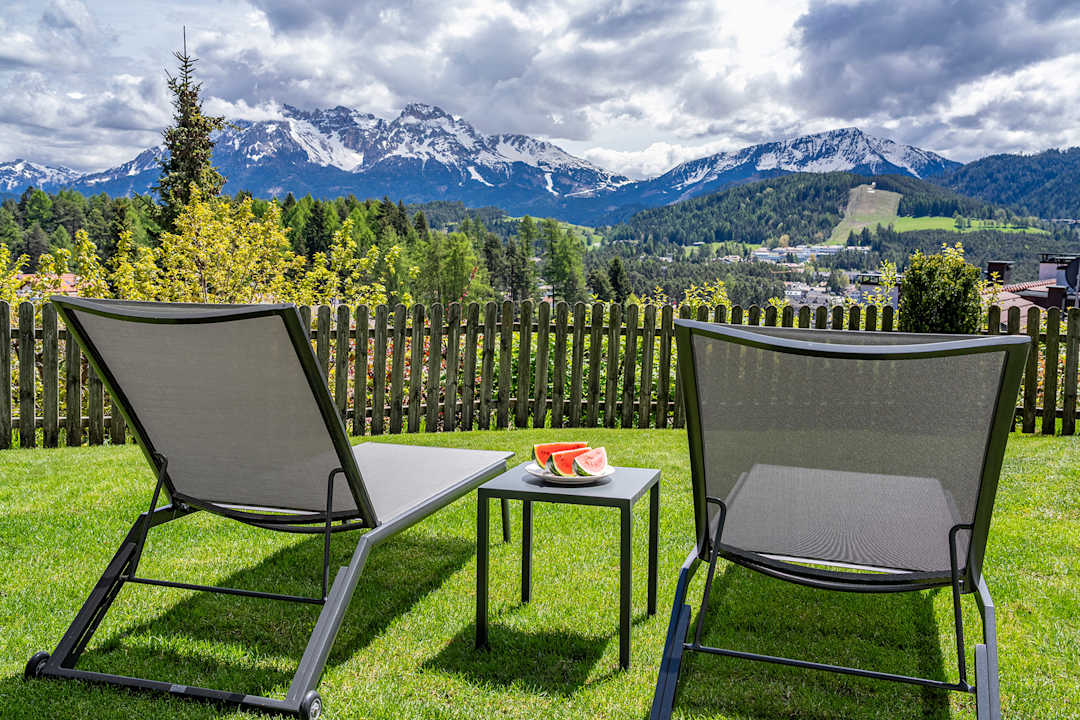 Gartenanlage Mountain Chalet Schlossberg