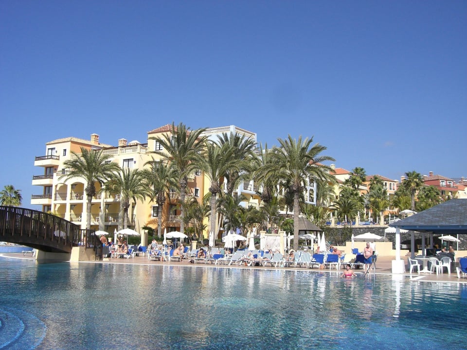 Unterer Pool und Meerblick-Zimmer Bahia Principe Sunlight Costa Adeje